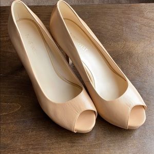 Nine West Pumps Peep Toe 6.5